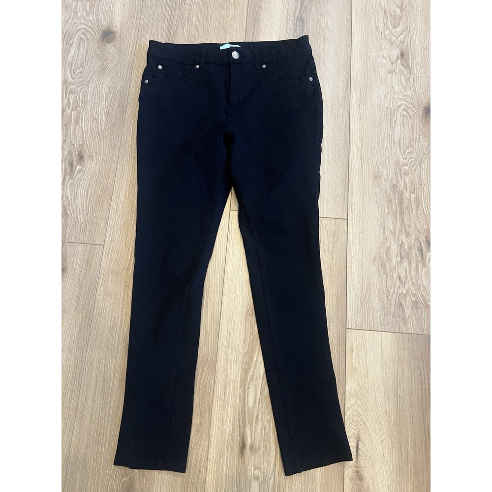 Ci Sono Womens L Black Stretch Bootcut Pants Jeans Low Rise Y2K 5 Pocket